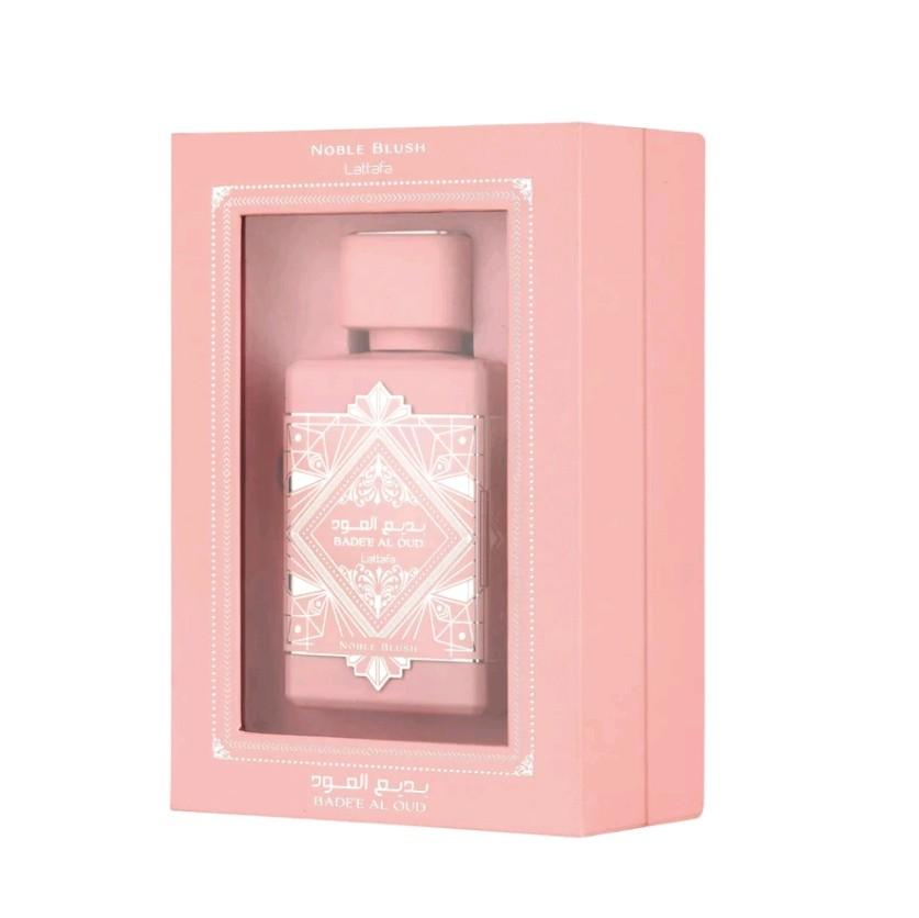 Noble Blush by Lattafa 100ml Eau de Parfum rose milk vanilla almond meringue perfume for women