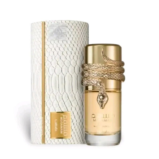 Musamam White Intense by Lattafa 100mls Eau de Parfum citrus coconut amber musk unisex perfume