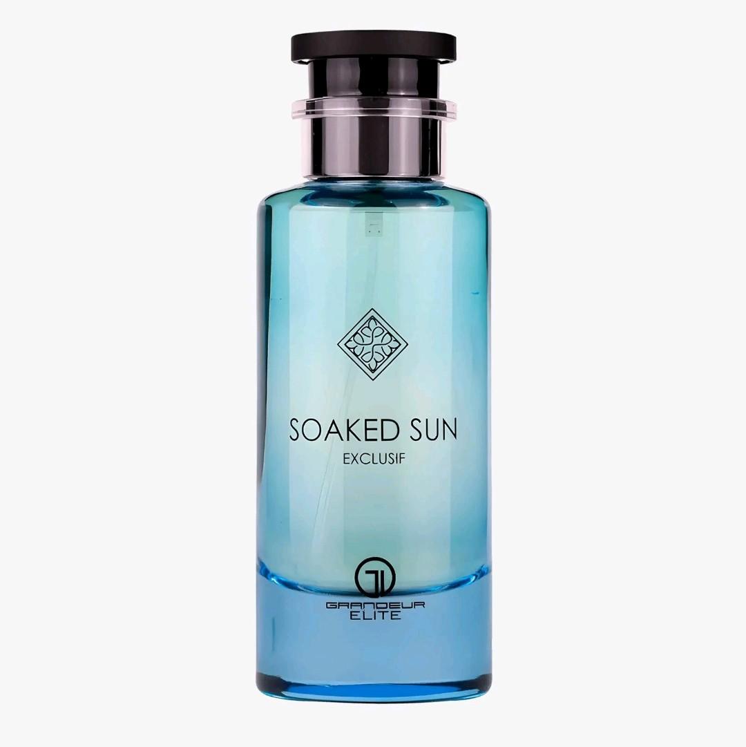 Soaked Sun by Grandeur Elite 100mls eau de parfum sweet citrus ginger fresh amber musk masculine perfume