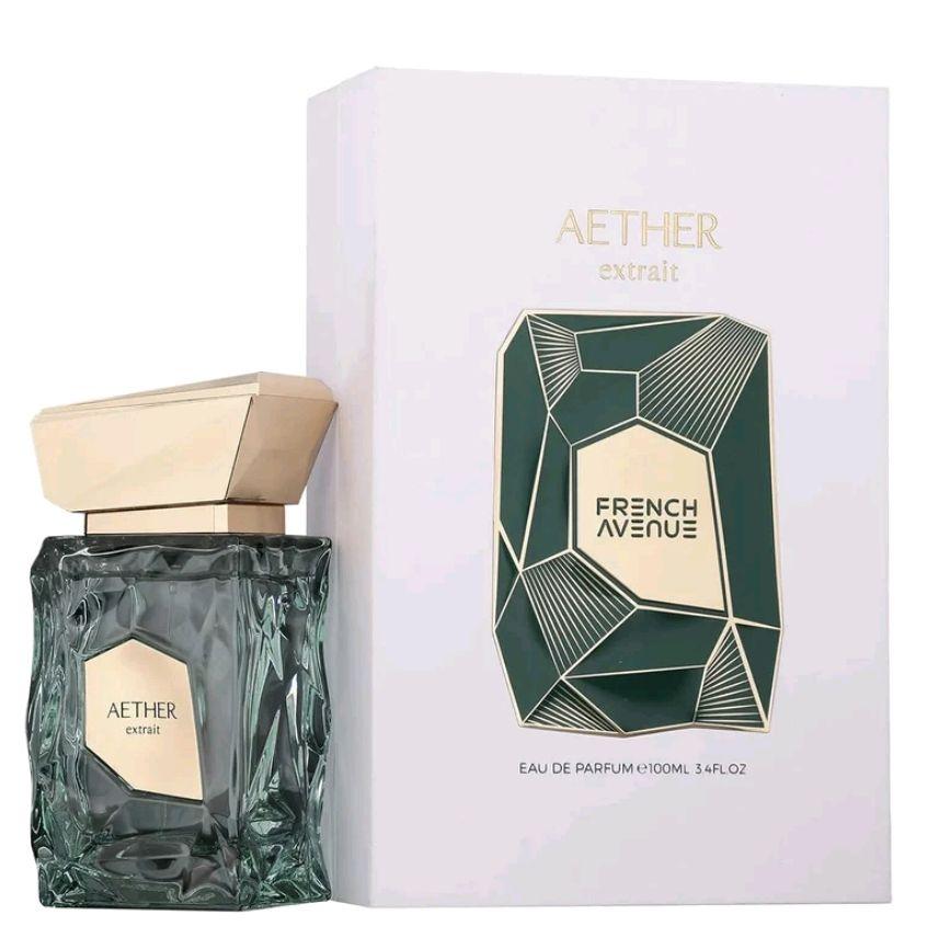 Aether Extrait 100ml Extrait de Parfum - Fresh Ozonic Citrus Apple Violet Cashmeran Musk Amberwood Fragrance for Men