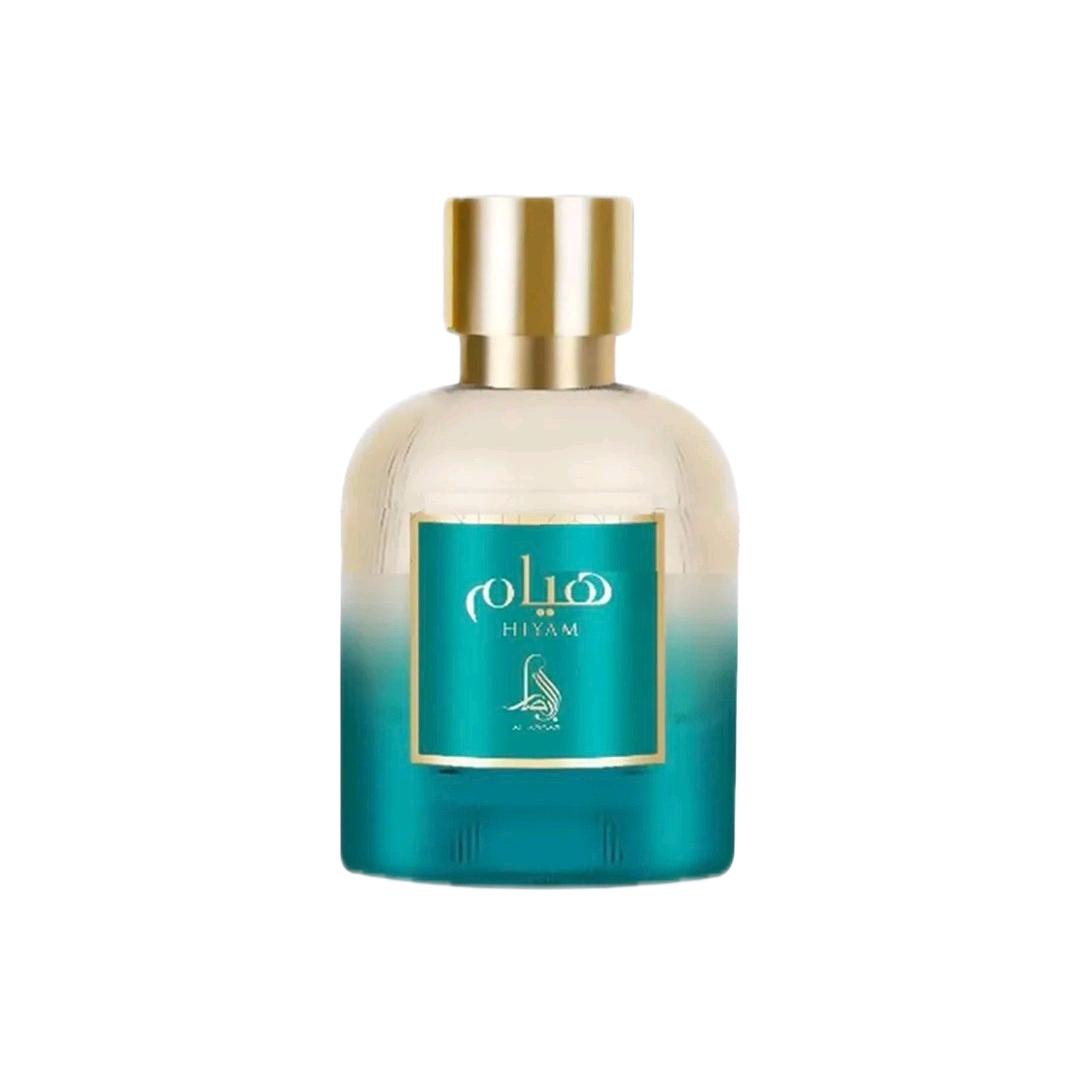 Hiyam 100ml Eau de Parfum fruity floral vanilla perfume with blackcurrent bergamot jasmine vanilla and cashmeran feminine perfume fragrance