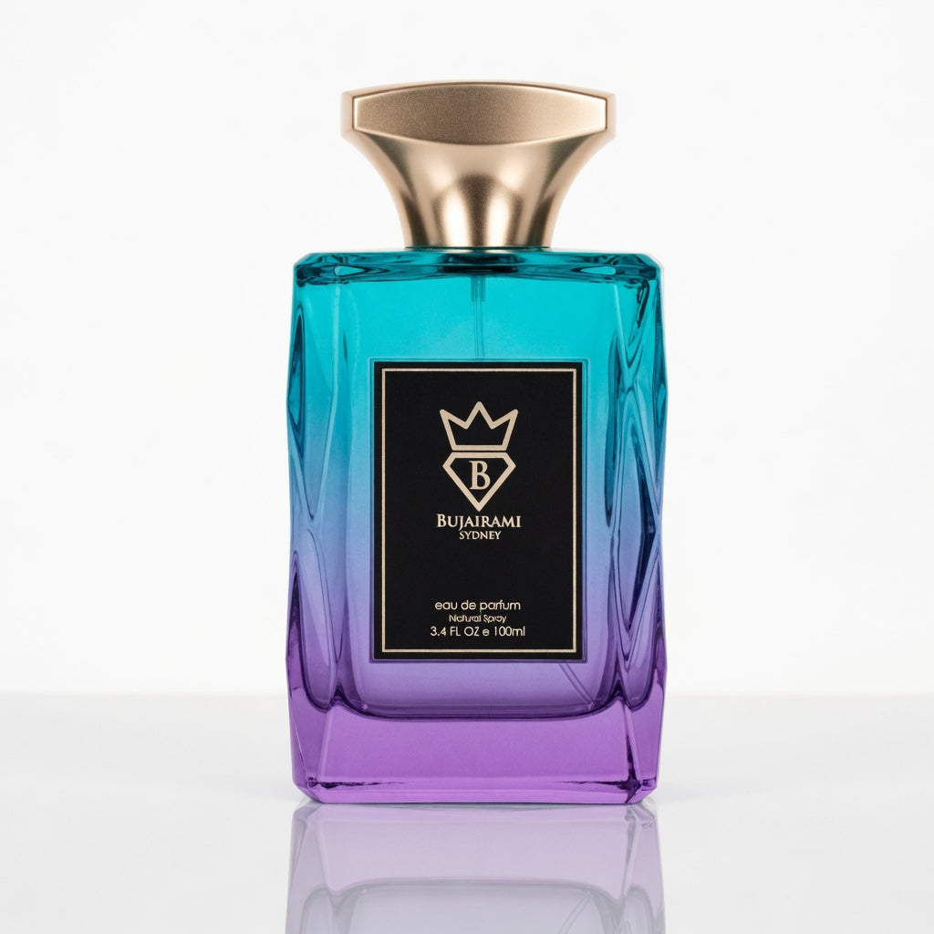 33 by Bujairami 100ml Eau de Parfum cardamom violet iris papyrus leather amber