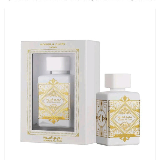 Honor & Glory by Lattafa Perfume - 100mls EDP unisex fragrance vanilla creme brulee caramelised pineapple