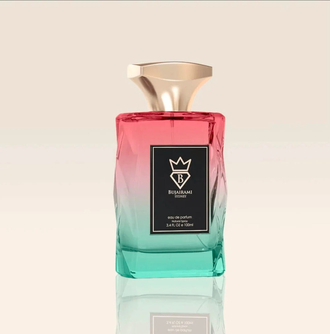 Dust Me Sweet by Bujairami 100ml Eau de Parfum raspberry pear dragibus milk peony sugar tonka