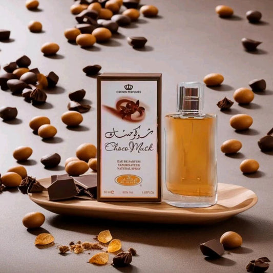 Al Rehab Choco Musk 50mls Eau de Parfum warm chocolate vanilla amber musk unisex perfume