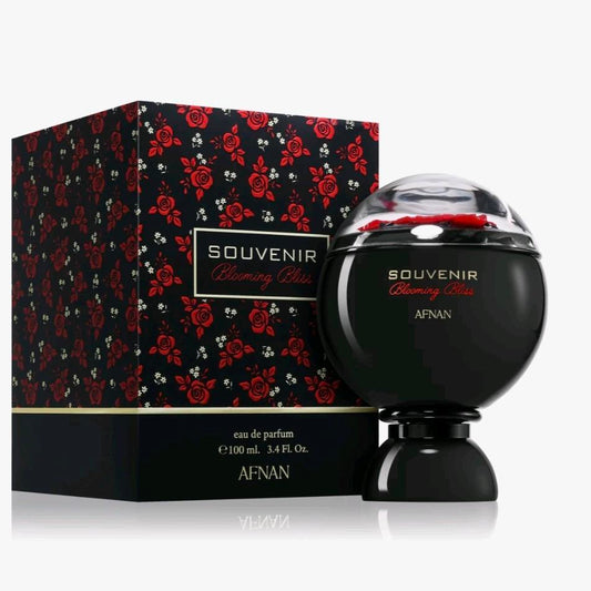 Souvenier Blooming Bliss 100mls Eau de Parfum unisex gourmand vanilla coconut caramel palo santo perfume fragrance