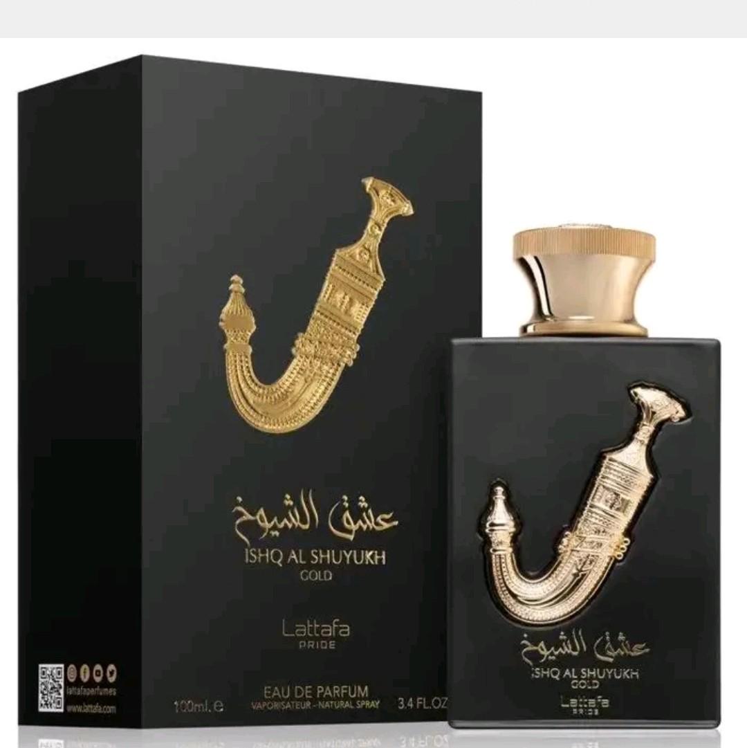 Ishq al Shuyukh by Lattafa Pride 100mls Eau de Parfum caramel vanilla tonka leather amber unisex perfume