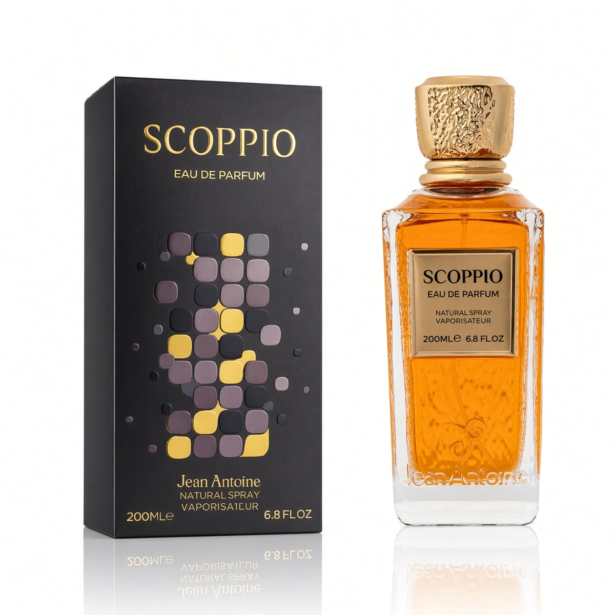 Scoppio by Jean Antoine – Almas, 200ml Eau de Parfum Pomegranate Musk White Flowers Sandlewood Vanilla Amber