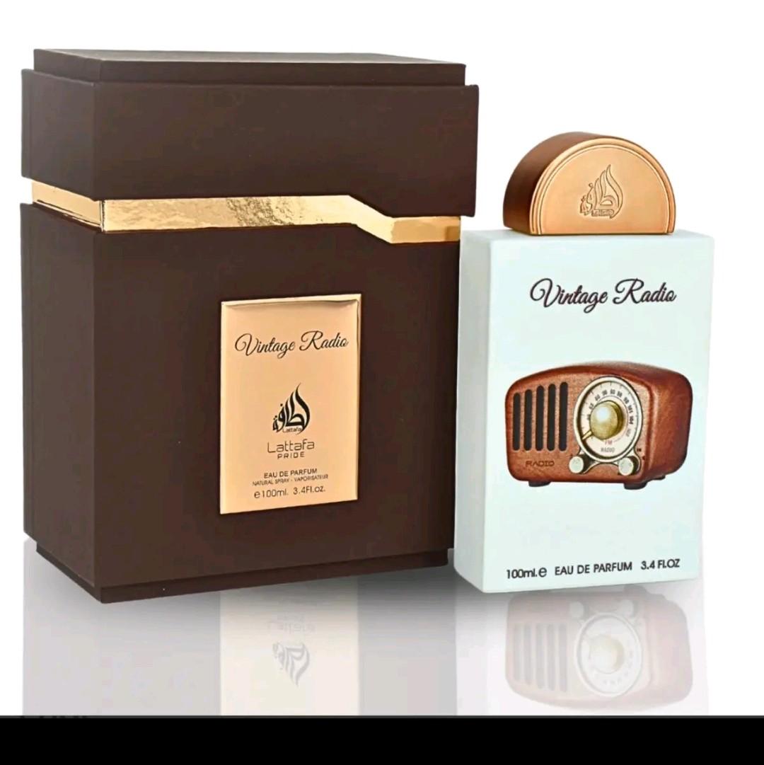Lattafa Vintage Radio 100mls Eau de Parfum fruity aromatic unisex oud fragrance