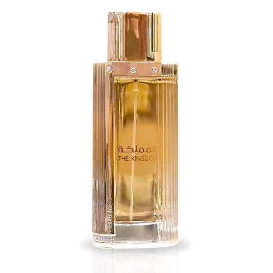 The Kingdom by Lattafa 100ml eau de parfum fruity floral pear vanilla tonka jasmine for women