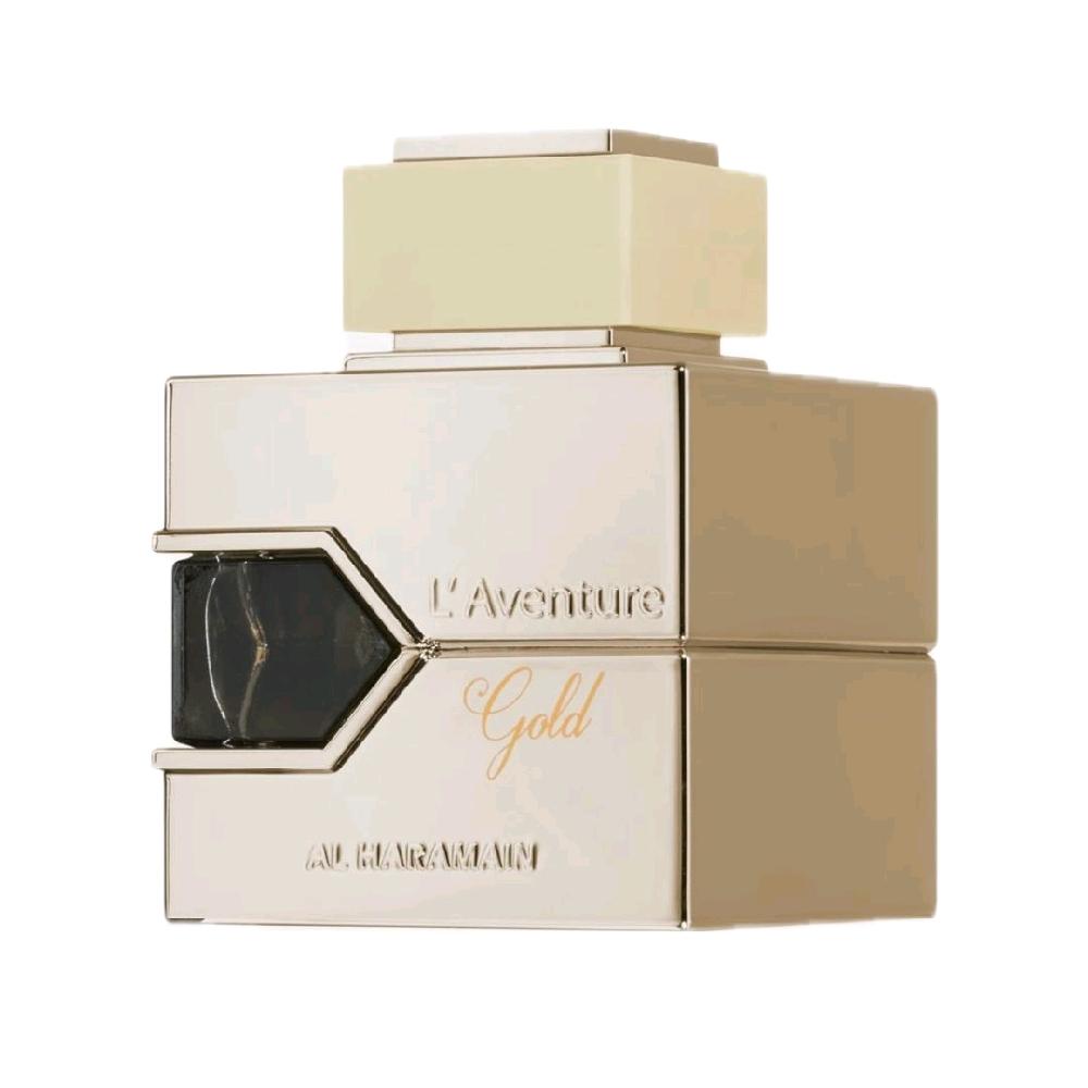 L'aventure Gold 100ml Eau de Parfum citrus floral jasmine rose lily plum orchid vanilla musk sandlewood perfume for women