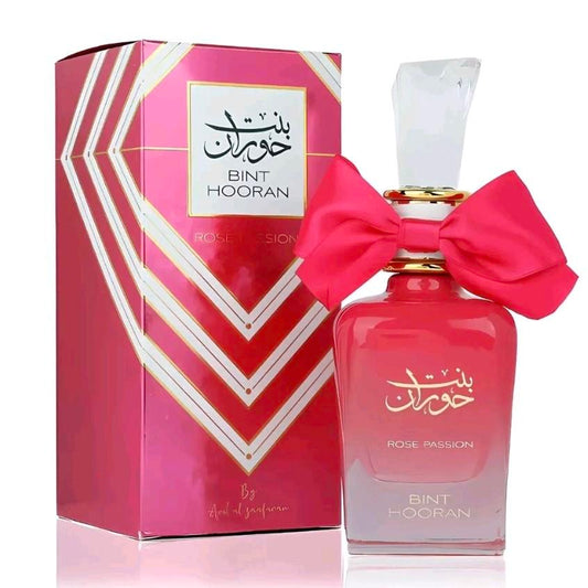 Bint Hooran Rose Passion 100mls Eau de Parfum by Ard al Zaafaran strawberry fizz candy blackcurrent vanilla sandlewood musk perfume fragrance for women