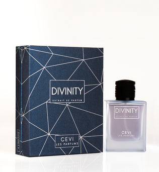 Divinity by Cevi Les Parfum 100ml Extrait de Parfum saffron pink pepper incense lemon rose jasmine ylang-ylang patchouli amber musk