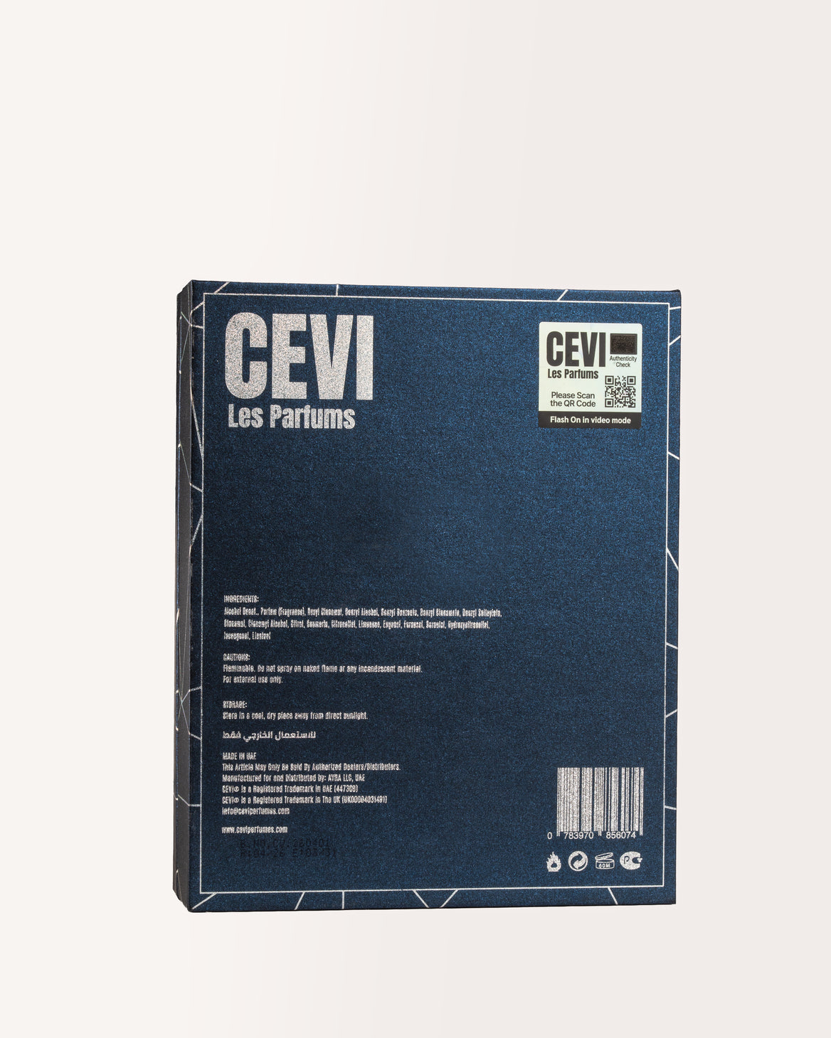 Divinity by Cevi Les Parfum 100ml Extrait de Parfum saffron pink pepper incense lemon rose jasmine ylang-ylang patchouli amber musk