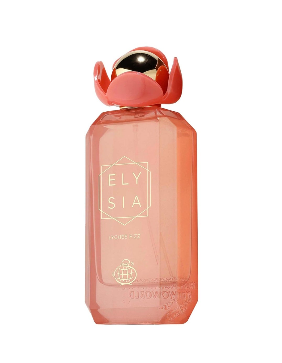 Lychee Fizz Elysia 100ml Eau de Parfum Lychee apple lemon blackcurrent violet rose Jasmine sugar vanilla musk amber sandlewood