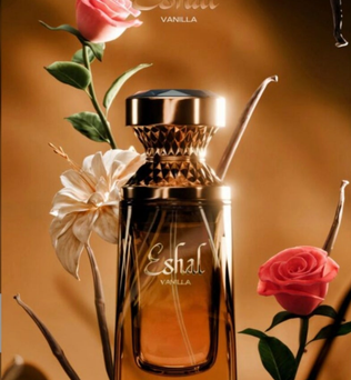 Eshal 100ml Eau de Parfum sugar rose Jasmine vanilla caramel musk perfume