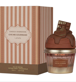 Choco Overdose by Lattafa 75ml Eau de Parfum Give me Gourmand Collection