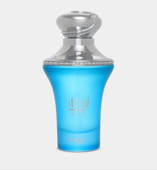 Anhaar Valley by Zimaya 100ml Eau de Parfum ozonic fresh aquatic fruity melon apple peach rose ambergris musk perfume
