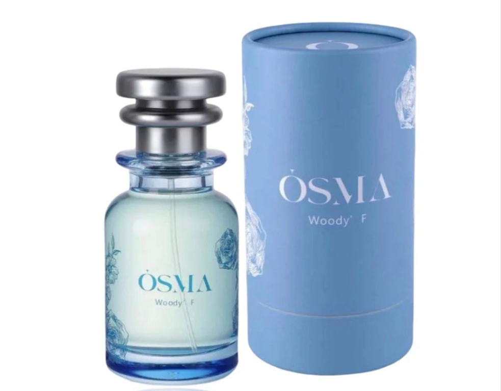 OSMA Woody F 75ml Eau de Parfum pineapple leather amber perfume