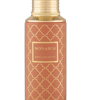 Monarch by Maison Asrar 100ml Eau de Parfum Cardamom, Peach, Cinnamon Jasmine, Milk, Coconut Heliotrope, Patchouli, Musk