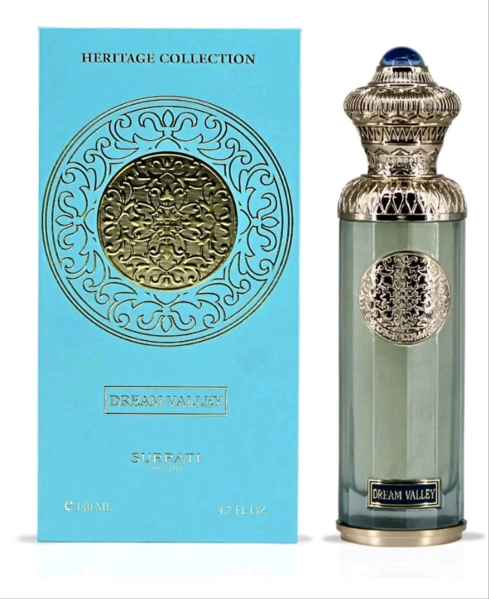Dream Valley 140ml Eau de Parfum citrus mint rose Jasmine orange blossom amber musk sandlewood