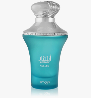 Anhaar Valley by Zimaya 100ml Eau de Parfum ozonic fresh aquatic fruity melon apple peach rose ambergris musk perfume