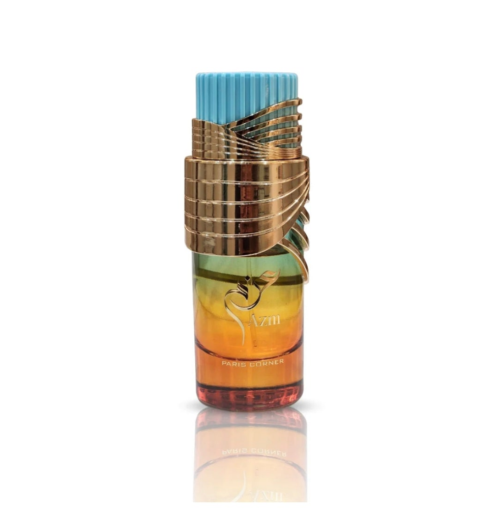 AZM 100ml Eau de parfum peach Pear mandarin rum jasmine tuberose vanilla sandlewood musk
