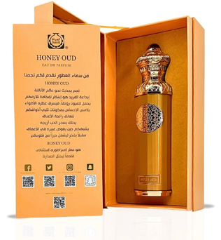 Honey Oud 140ml Eau de Parfum cardamom rose vanilla Jasmine oud incense amber perfume