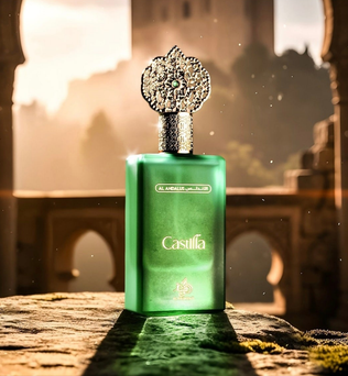 Castilla 100ml Eau de Parfum citrus blackcurrent Pear geranium cardamom sandlewood gourmand accord vanilla cedarwood