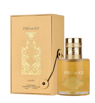 Fire on Ice 110ml Eau de Parfum Black Raspberry cinnamon Cognac frozen rose petals caramel Moss oakmoss ambroxan cedarwood myrrh