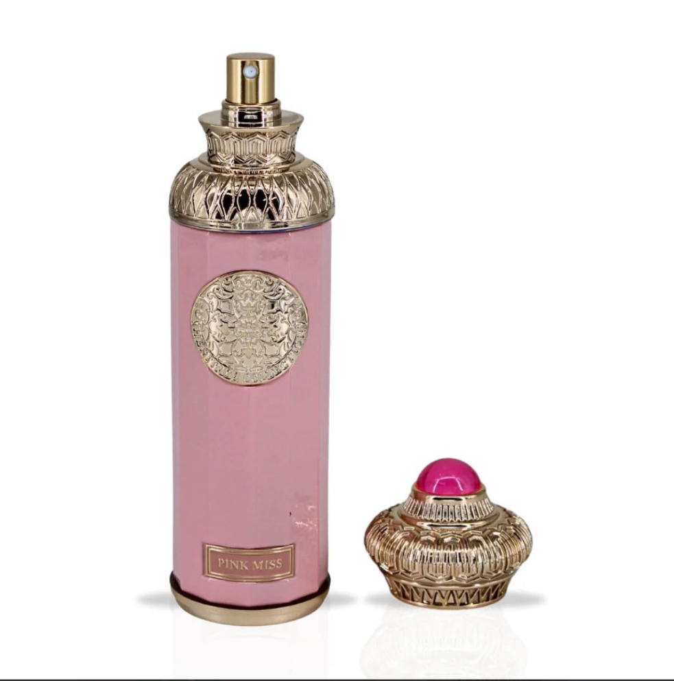 Pink Miss 140ml Eau de Parfum Bergamot blackcurrent strawberry rose Jasmine freesia vanilla musk cedarwood