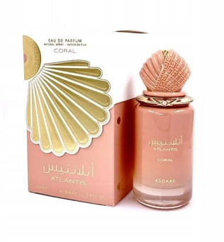Atlantis Coral by Asdaaf 100ml Eau de Parfum marine citrus peach vanilla musk perfume