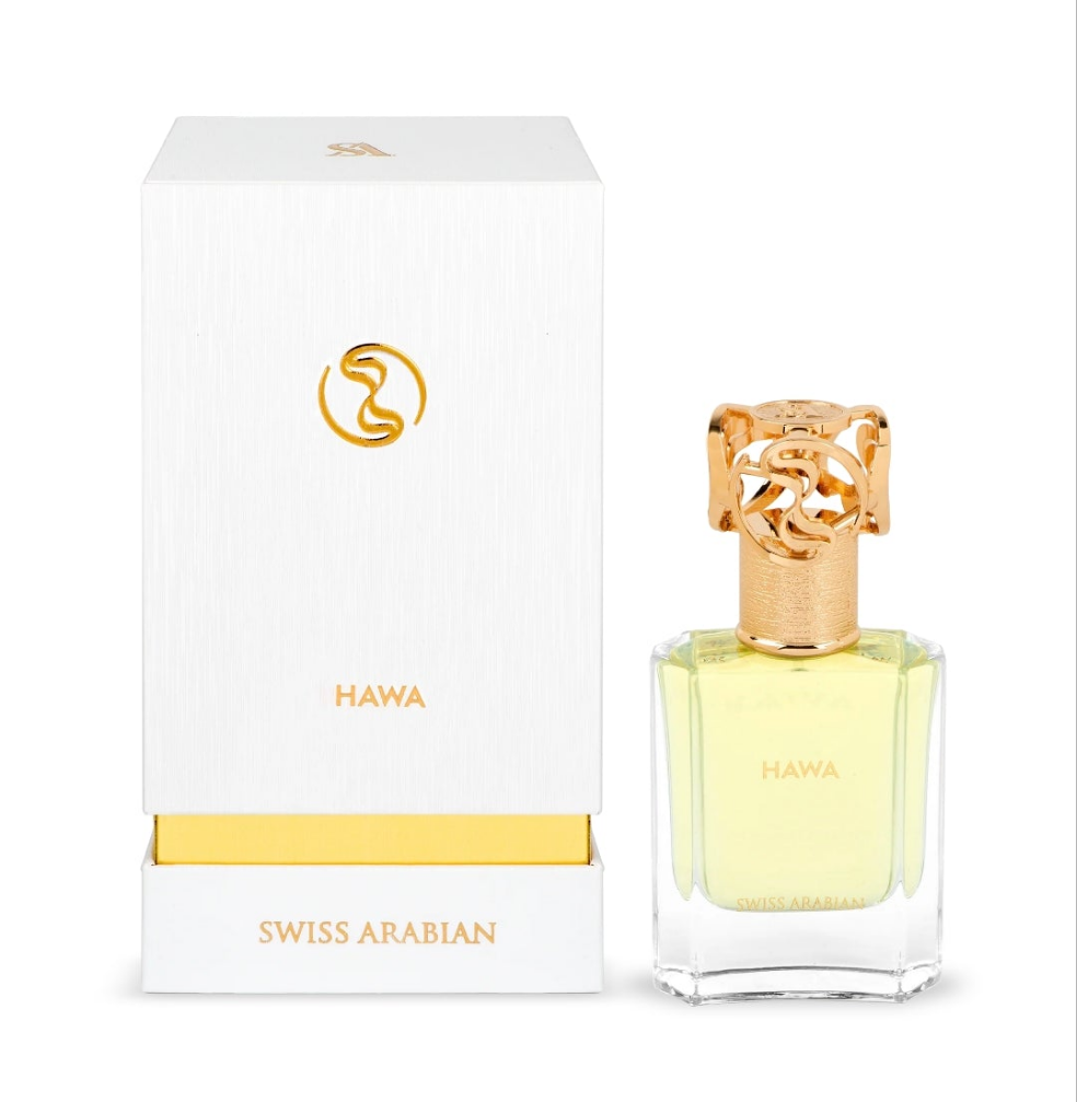 Hawa 50ml Extrait de Parfum White floral orange blossom jasmine rose citrus bergamot plum amber vanilla cardamom cashmere perfume fragrance