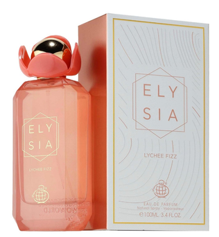 Lychee Fizz Elysia 100ml Eau de Parfum Lychee apple lemon blackcurrent violet rose Jasmine sugar vanilla musk amber sandlewood
