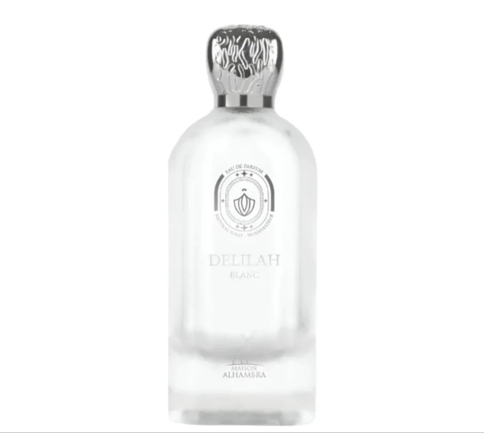 Delilah Blanc 100ml Eau de Parfum citrus white peach orange blossom Vetiver vanilla musk perfume