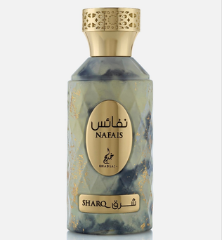 Nafais Sharq 100ml Eau de Parfum gardenia vanilla apricot blossom white woods Pear freesia musk amber