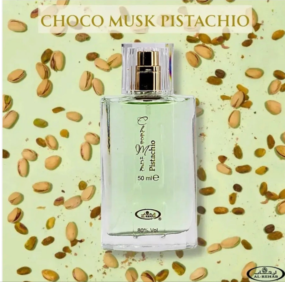 Choco Musk Pistachio 50ml Eau de Parfum pistachio musk cacao vanilla perfume