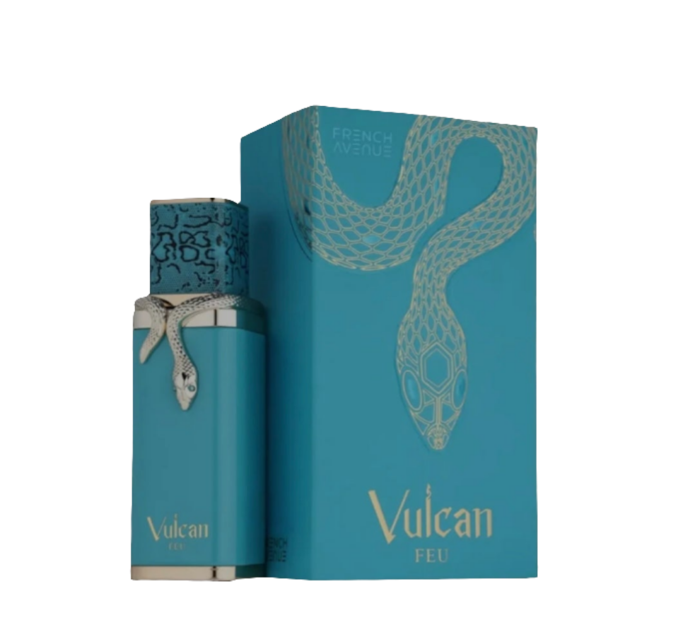 Vulcan Feu 100ml Eau de Parfum mango ginger lemon red fruits Jasmine cedar oud