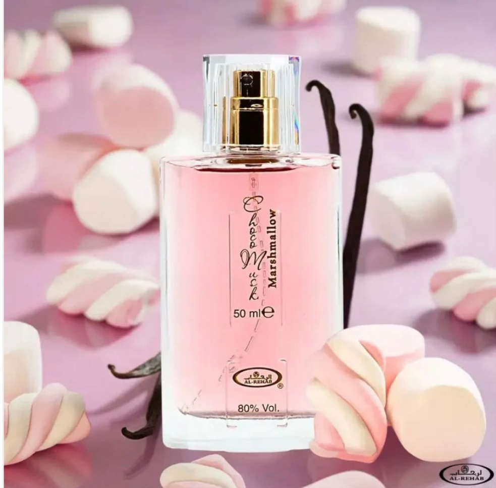 Choco Musk Marshmallow 50ml Eau de Parfum strawberry marshmallow vanilla cacao perfume
