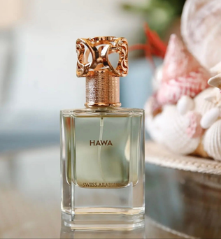 Hawa 50ml Extrait de Parfum White floral orange blossom jasmine rose citrus bergamot plum amber vanilla cardamom cashmere perfume fragrance