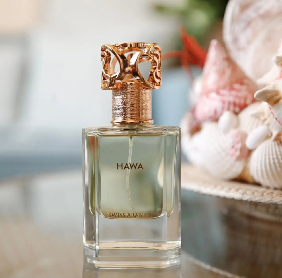 Hawa 50ml Extrait de Parfum White floral orange blossom jasmine rose citrus bergamot plum amber vanilla cardamom cashmere perfume fragrance