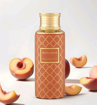Monarch by Maison Asrar 100ml Eau de Parfum Cardamom, Peach, Cinnamon Jasmine, Milk, Coconut Heliotrope, Patchouli, Musk
