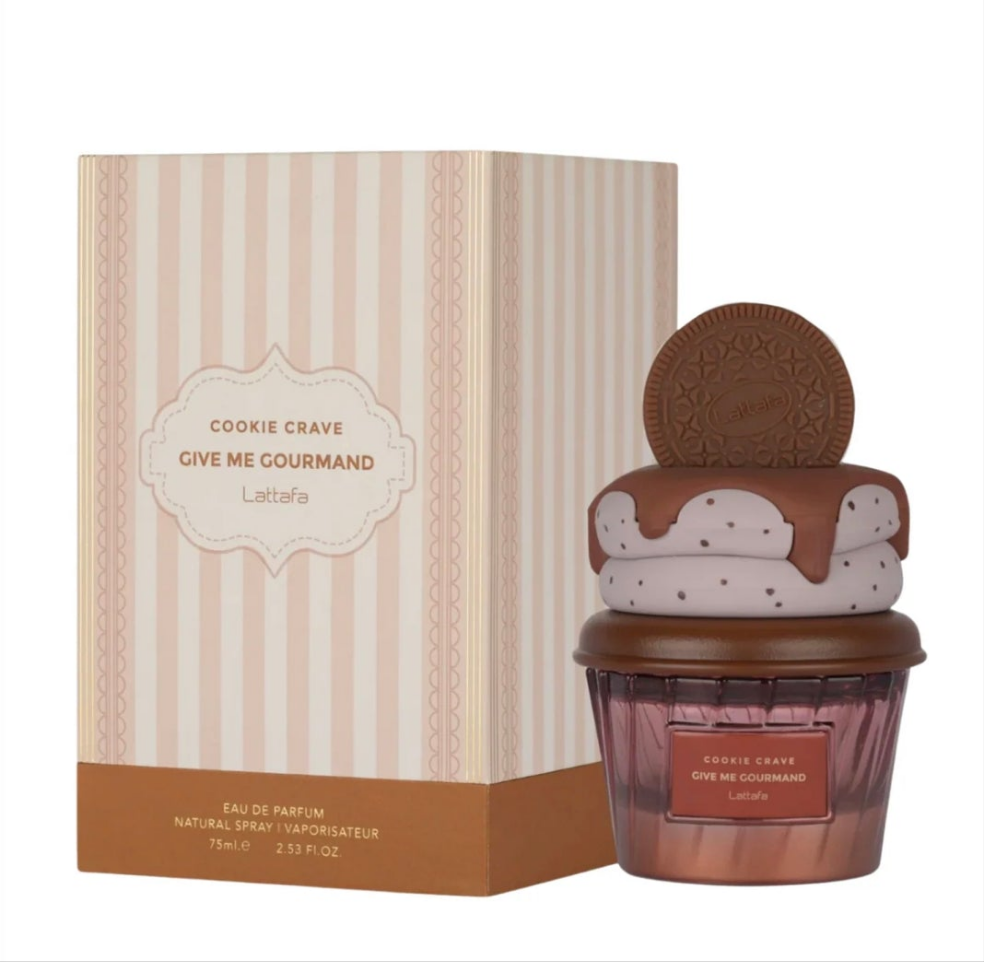 Cookie Crave 75ml Eau de Parfum Lattafa Give me Gourmand