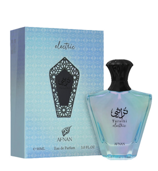 Afnan Turathi Electric 90ml Eau de Parfum citrus fruity apple pear cedarwood orange blossom Musk vanilla amber ambroxan