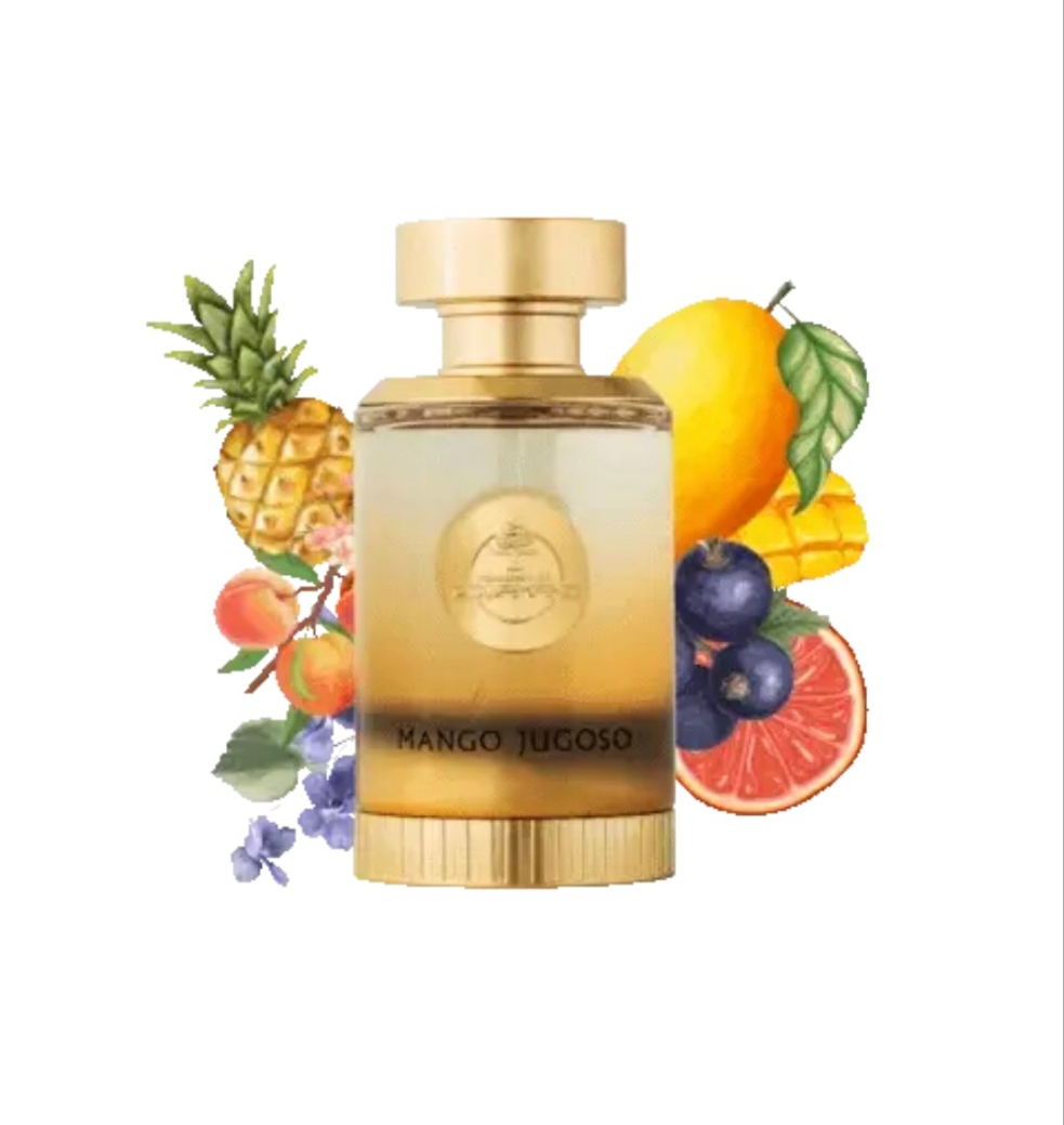 Mango Jugoso 100ml Eau de Parfum blood orange Grapefruit mango peach pineapple melon violet sugar musk