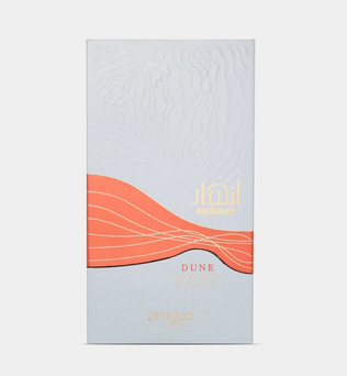 Anhaar Dune by Zimaya 100ml Eau de Parfum vanilla caramel coconut lemon Ambergris musk perfume fragrance