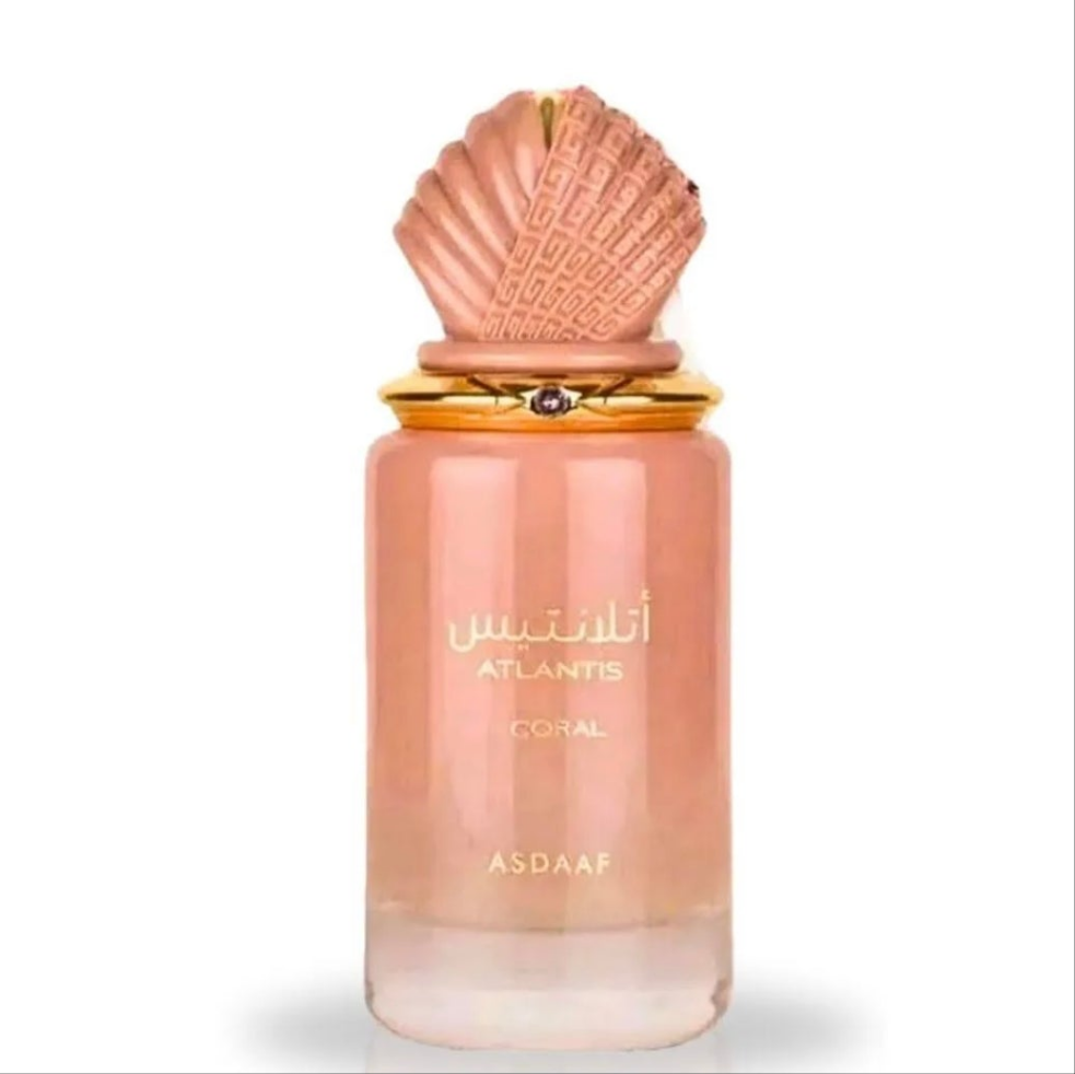 Atlantis Coral by Asdaaf 100ml Eau de Parfum marine citrus peach vanilla musk perfume