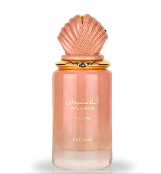 Atlantis Coral by Asdaaf 100ml Eau de Parfum marine citrus peach vanilla musk perfume