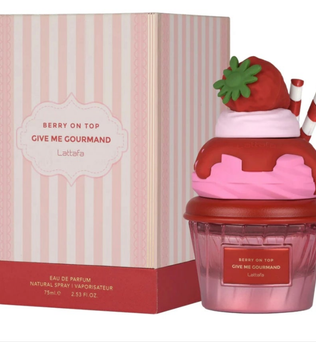 Berry on Top 75ml Eau de Parfum by Lattafa Give me Gourmand Collection