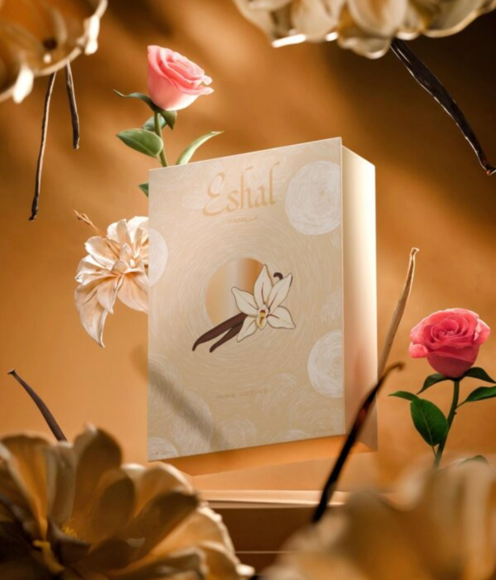 Eshal 100ml Eau de Parfum sugar rose Jasmine vanilla caramel musk perfume